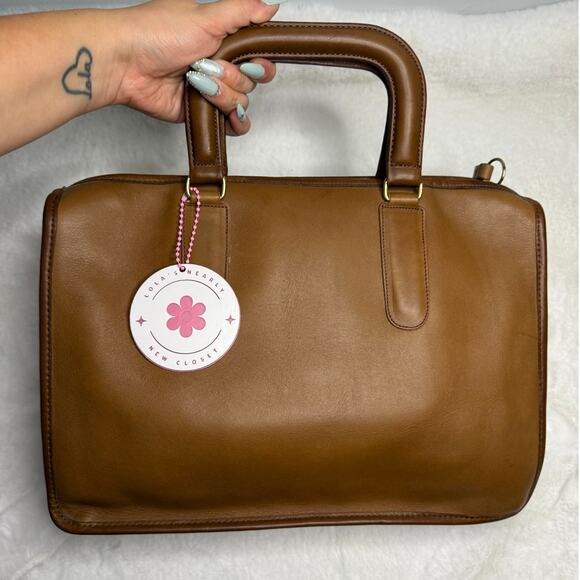 Coach Handbags - Vintage Coach 9430 Slim Glue-on Satchel
